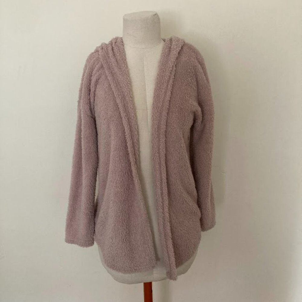 Cozy hooded cardigan